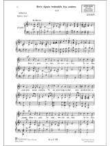 Bois Epais Redouble ton Ombre. Amadis - LULLY - Partition - Opéras